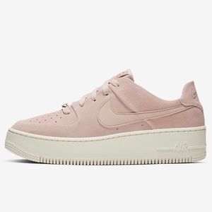 Blush Air Force 1s